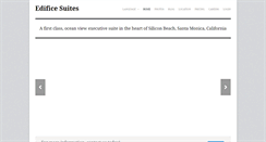 Desktop Screenshot of edificesuites.com