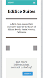 Mobile Screenshot of edificesuites.com